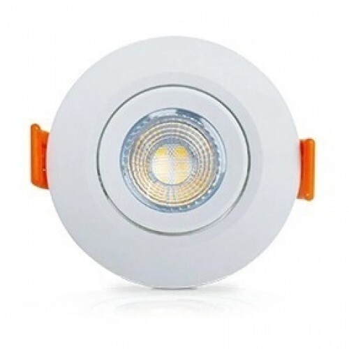 SPOT EMBUTIR LED 5W BRANCO QUENTE